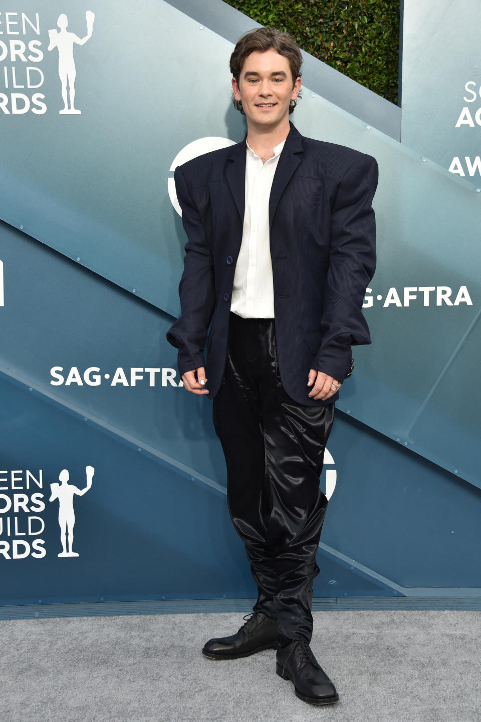 LOS ANGELES, CALIFORNIA - JANUARY 19:  Casey Thomas Brown attends the 26th Annual Screen Actors Guild Awards at The Shrine Auditorium on January 19, 2020 in Los Angeles, California. 721430 (Photo by Gregg DeGuire/Getty Images for Turner)