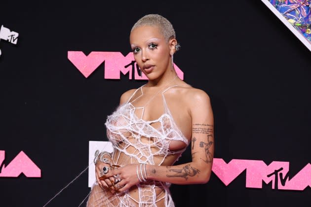 mtv-vma-red-carpet-videos-doja.jpg 2023 MTV Video Music Awards - Arrivals - Credit: Gilbert Flores/Variety