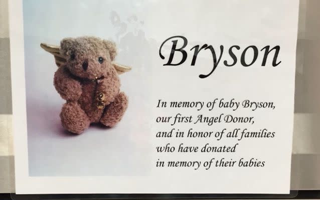 Source:Donating Through Grief: Bryson's Legacy.