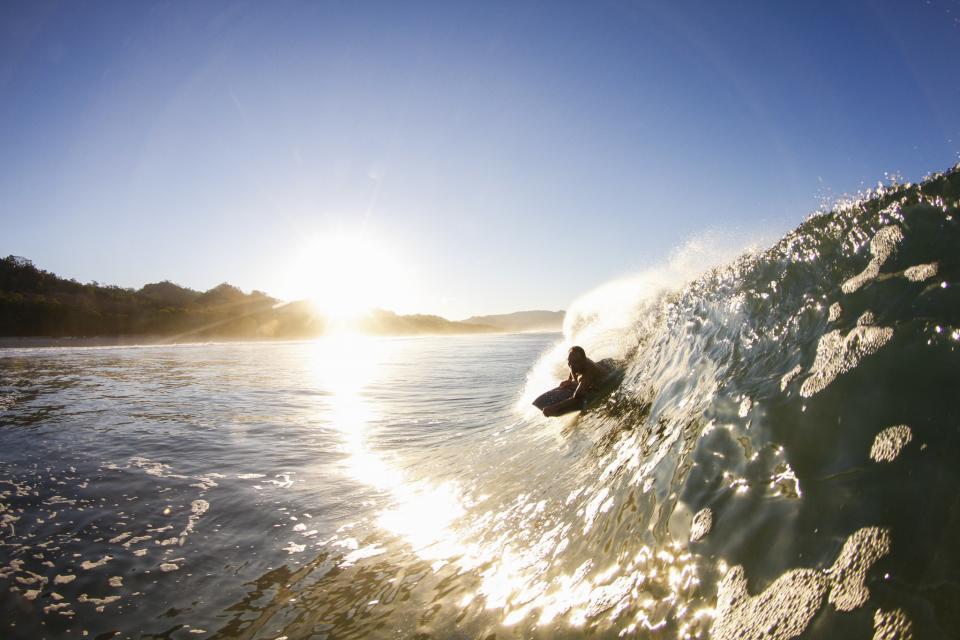 Bodyboarding in Costa Rica