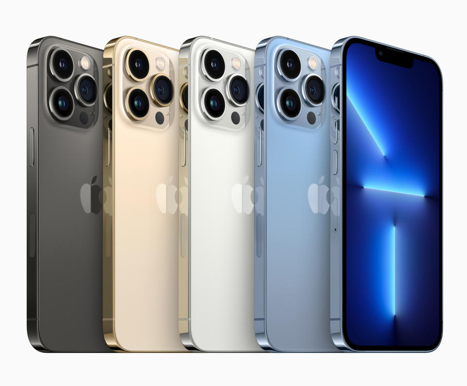 <p>Apple's new iPhone 13 Pro series</p> 