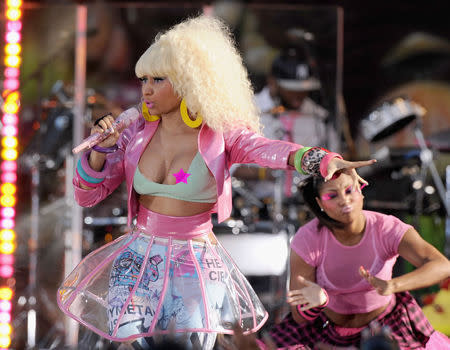 Nicki Minaj exposed on live TV