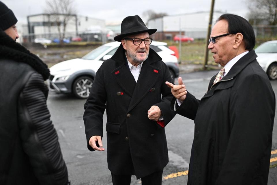 George Galloway (AFP via Getty Images)