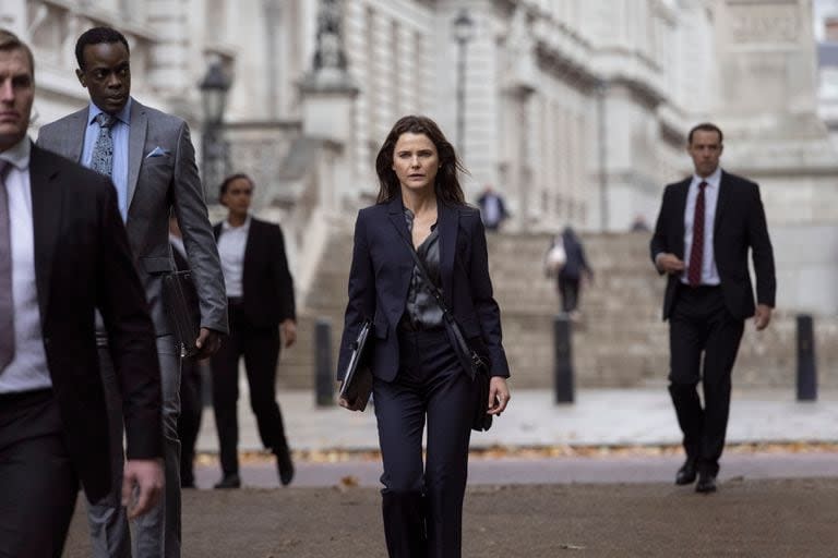 Keri Russell en La diplomática