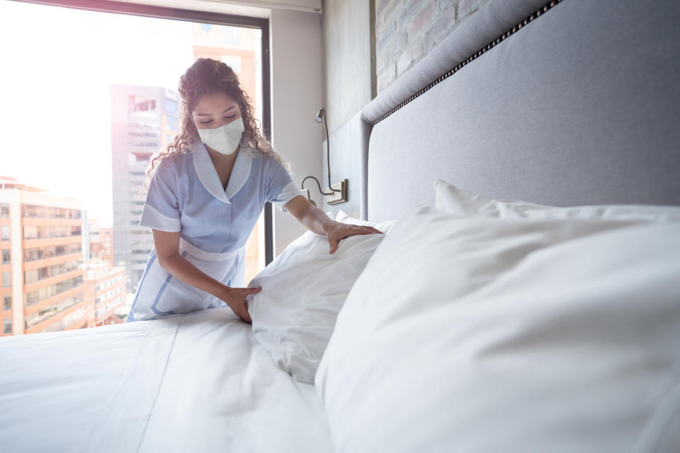 &ldquo;You want to make sure you understand what the cleaning, disinfection and infection prevention policies are for the facility and what they types of precautions they are taking,&rdquo; Kuppalli said. (Photo: Hispanolistic via Getty Images)