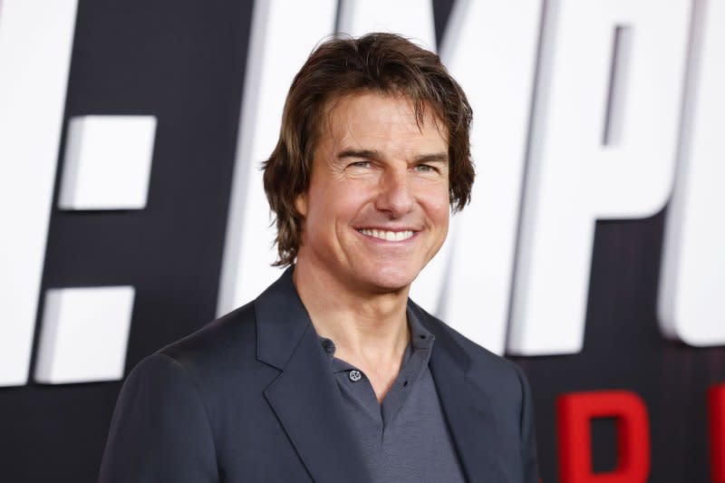 Tom Cruise plays Pete "Maverick" Mitchell in the "Top Gun" films. File Photo by John Angelillo/UPI