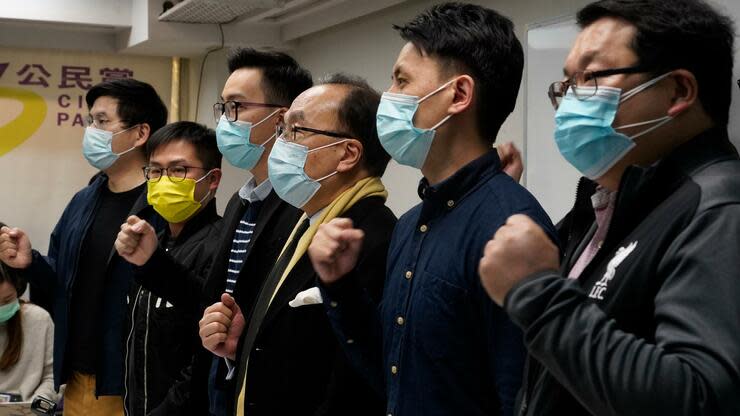 Die pro-demokratischen Kräfte in Hongkong kämpfen für mehr Freiheit in dem zu China gehörenden Land. Foto: dpa