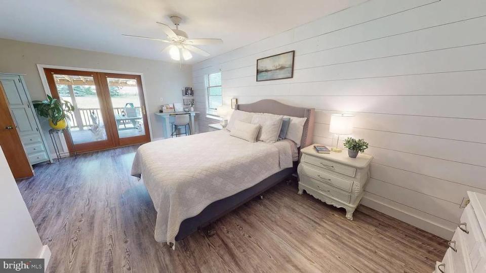 A look inside the main bedroom at 381 Benner Road in Bellefonte. Photo shared with permission from home’s listing agent, Annette Yorks of Perry Wellington Realty.