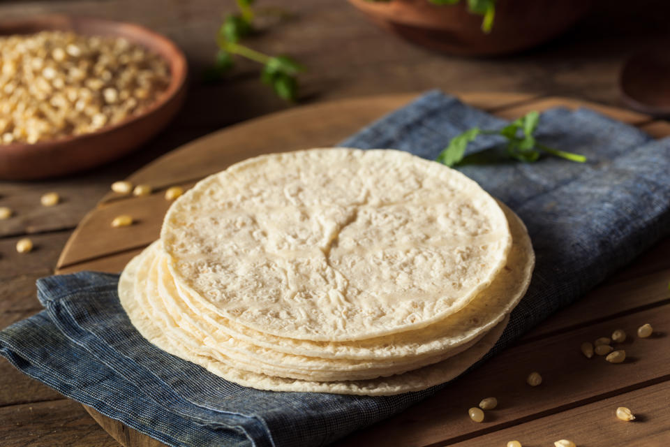 Tortillas de maíz blanco. Foto: Getty Images