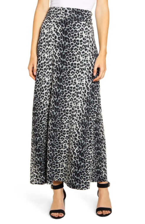 Loveappella roll top maxi skirt. Image via nordstrom.com.