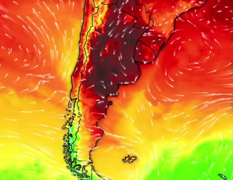 Entre noviembre de 2022 y marzo de 2023, todos los meses se registraron al menos un evento extremo de calor