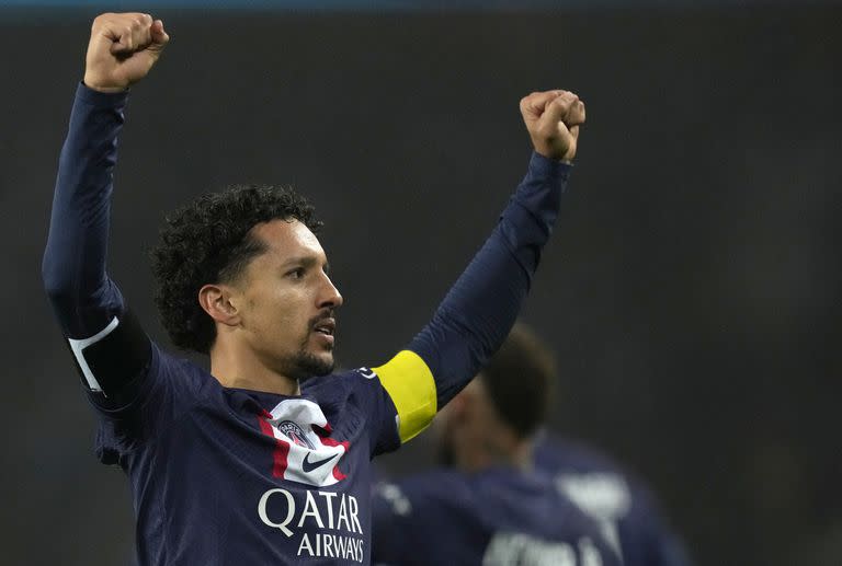 Marquinhos convirtió el primer gol de su equipo y también el único de Racing de Estrasburgo 