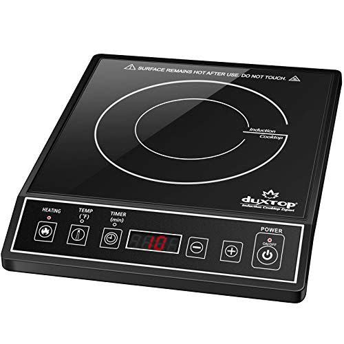 5) 1800W Portable Induction Cooktop