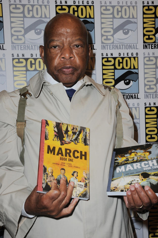 When John Lewis Cosplayed at Comic-Con as His Younger Self - The