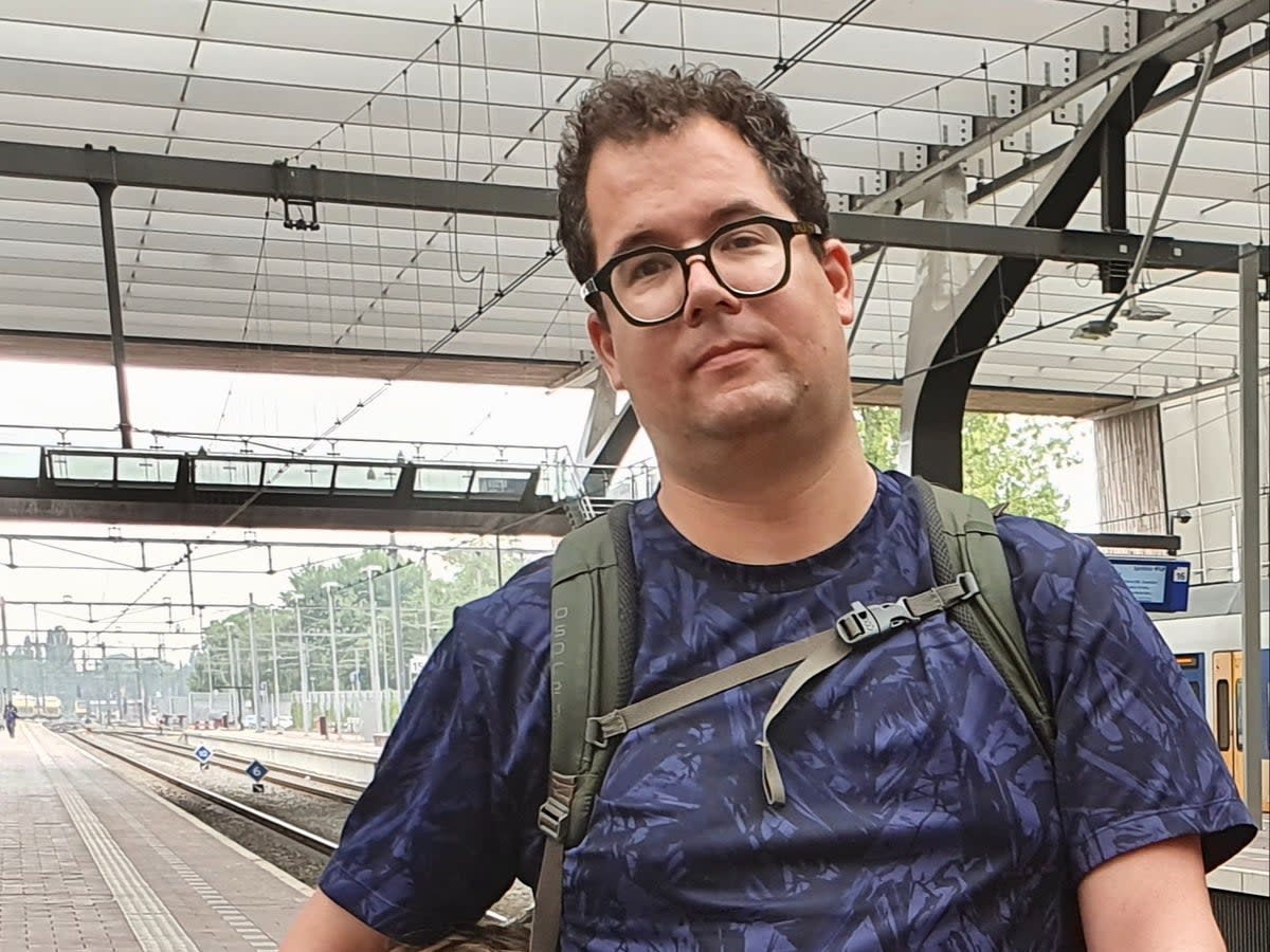 Trial run: Adventurer Bram Houtenbos on a rail trip through the Netherlands (Bram Houtenbos)