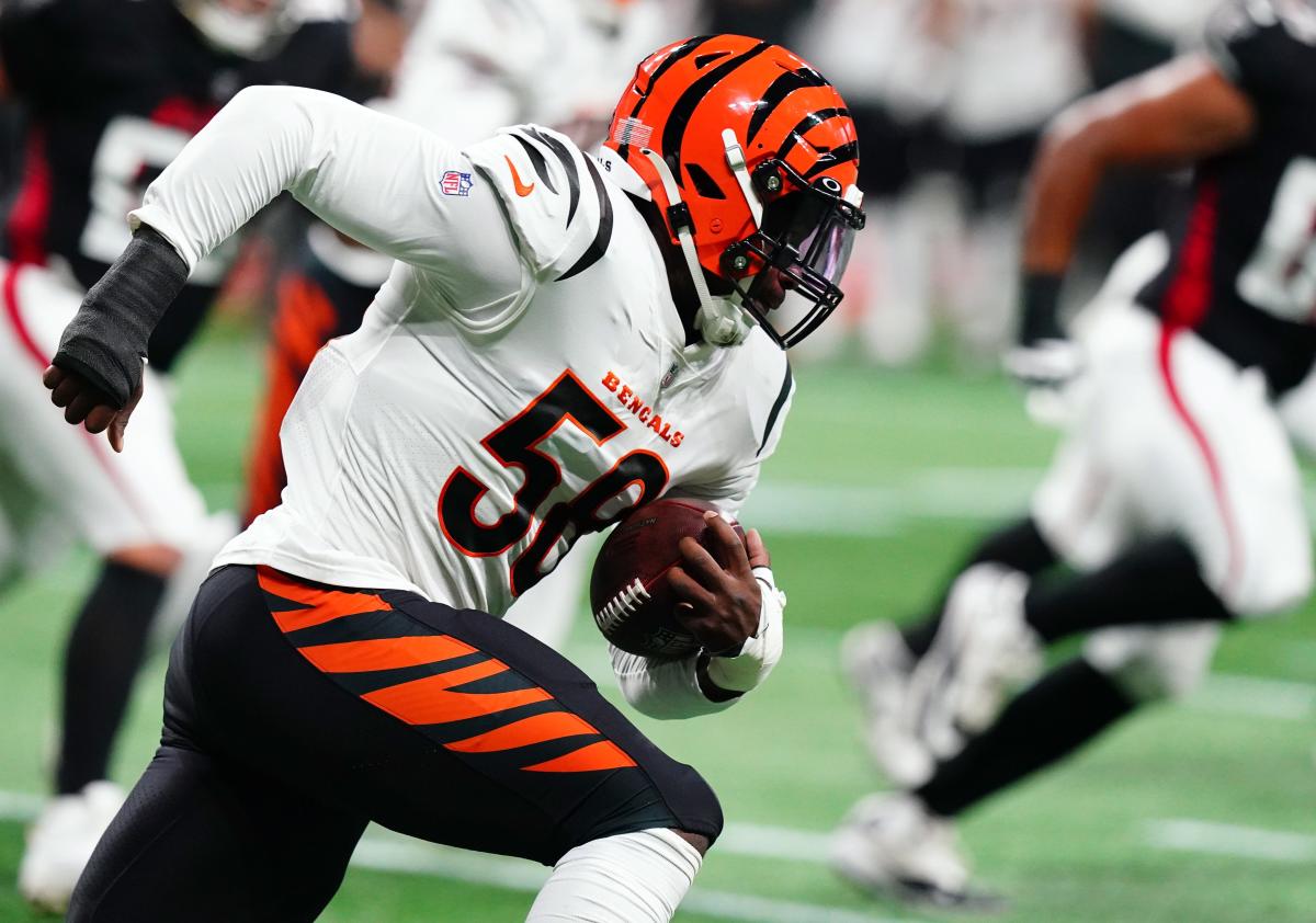 Bengals get key defensive player back on practice fields ahead of matchup against Ravens