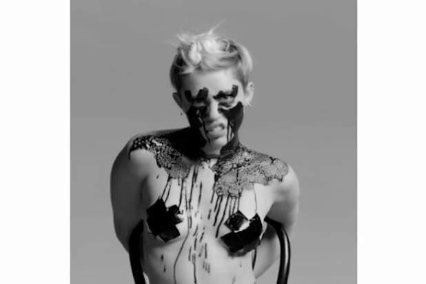 Miley Cyrus Gets Experimentally Freaky – and Almost Naked – in