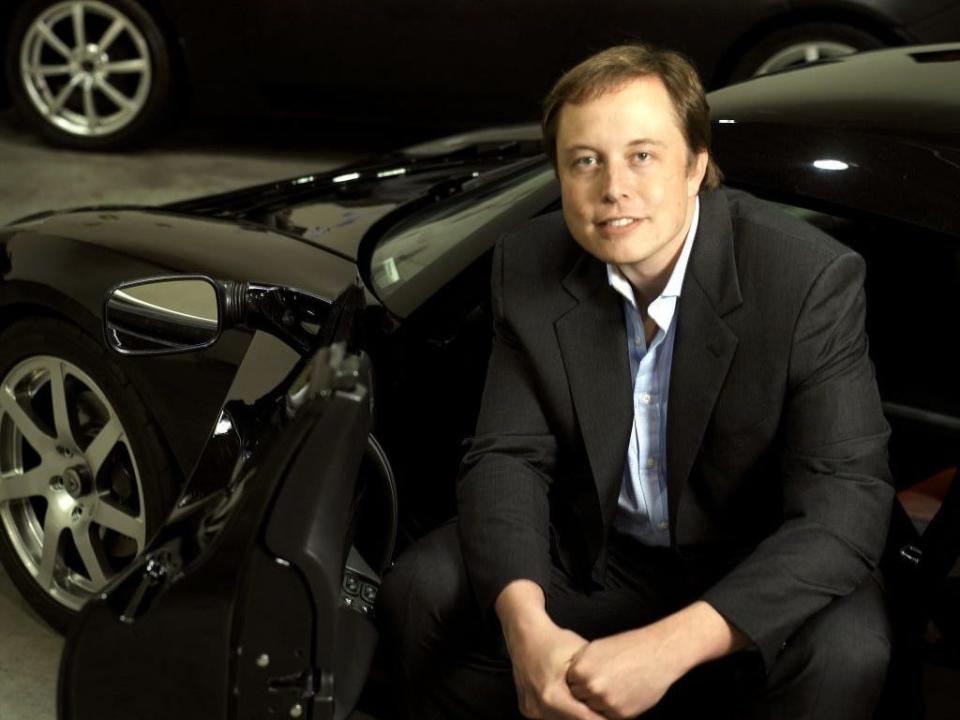 Elon Musk, the Chairman of the Board of Tesla Motors, a high performance electric car company, is photographed at the company's headquarters in San Carlos, California on November 28, 2006.