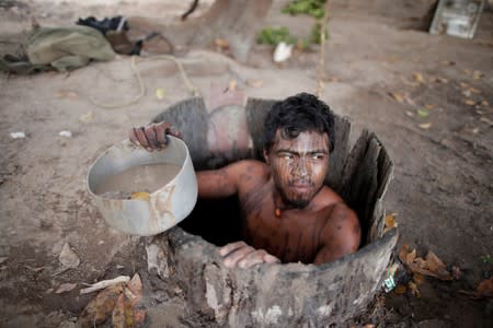 The Wider Image: Fighting fire with fire, Amazon 'forest guardians' stalk loggers