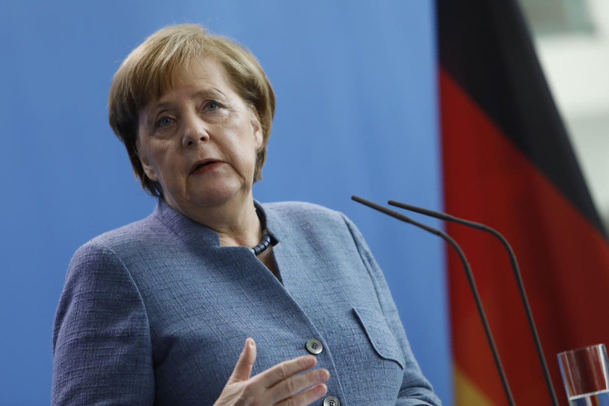 Angela Merkel rügt die Tafel Essen für ihre umstrittene Entscheidung. (Bild: Getty Images)
