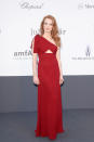 <p>Jessica Chastain attends amfAR’s 20th Annual Cinema Against AIDS during The 66th Annual Cannes Film Festival/</p>