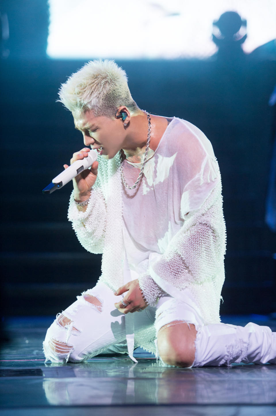 BIGBANG TAEYANG’s White Night concert tour in Singapore (Photo: YG Entertainment)