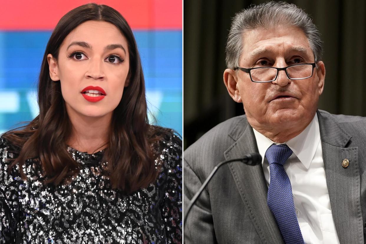 Alexandria Ocasio-Cortez, Joe Manchin