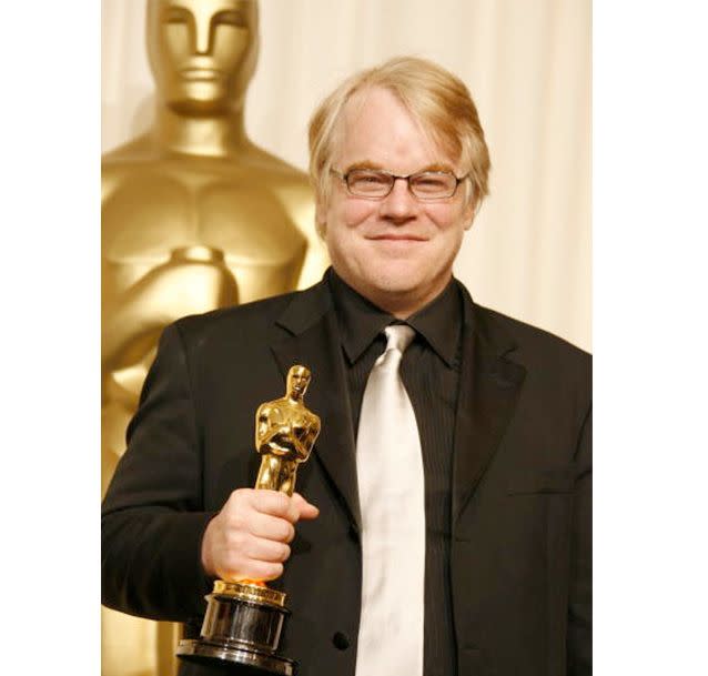 Oscar-winning actor Philip Seymour Hoffman won a Best Actor Oscar for the 2005 film <i>Capote</i>. Photo: Getty.