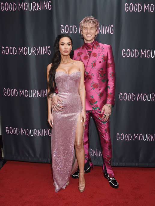 Megan Fox and Colson Baker aka Machine Gun Kelly at the premiere of ‘Good Mourning’ held at The London West Hollywood on May 12th, 2022 in West Hollywood, California. - Credit: Gilbert Flores for Variety