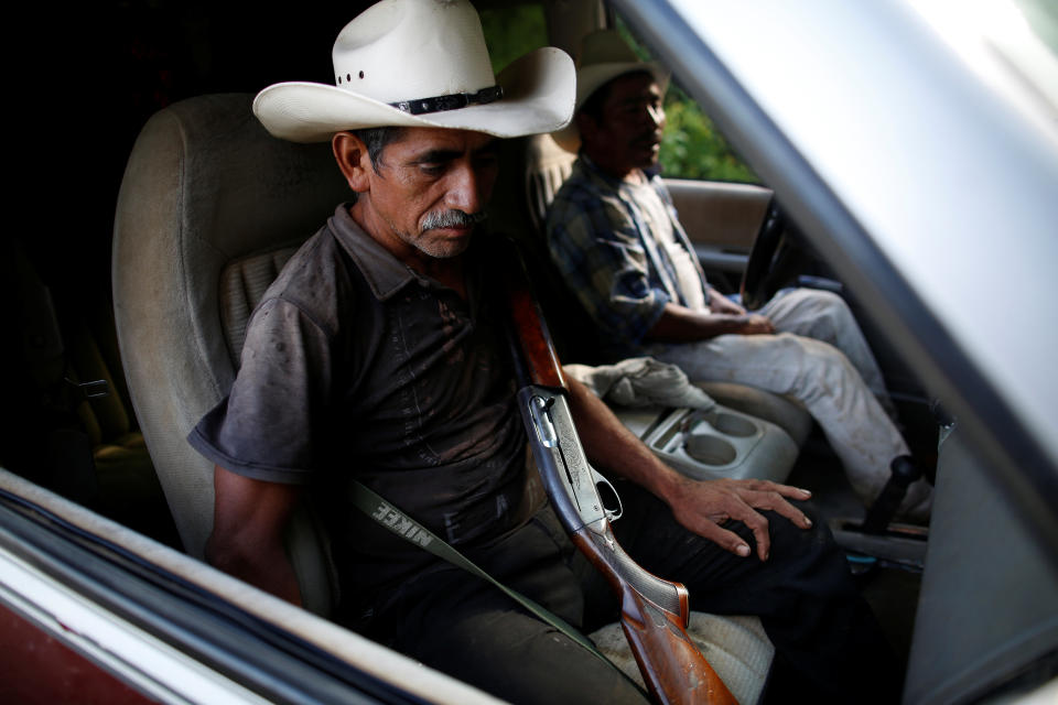 Poppy farmer Francisco Santiago Clemente