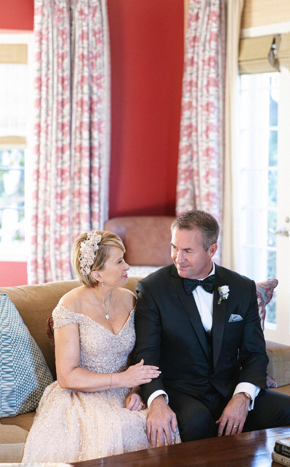 The couple after exchanging their vows. - Credit: Amy and Stuart Photography