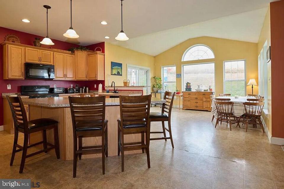 A look inside the kitchen and dining room at 179 Barrington Lane in Bellefonte. Photo shared with permission from home’s listing agent, Ryan Lowe of RE/MAX Centre Realty.