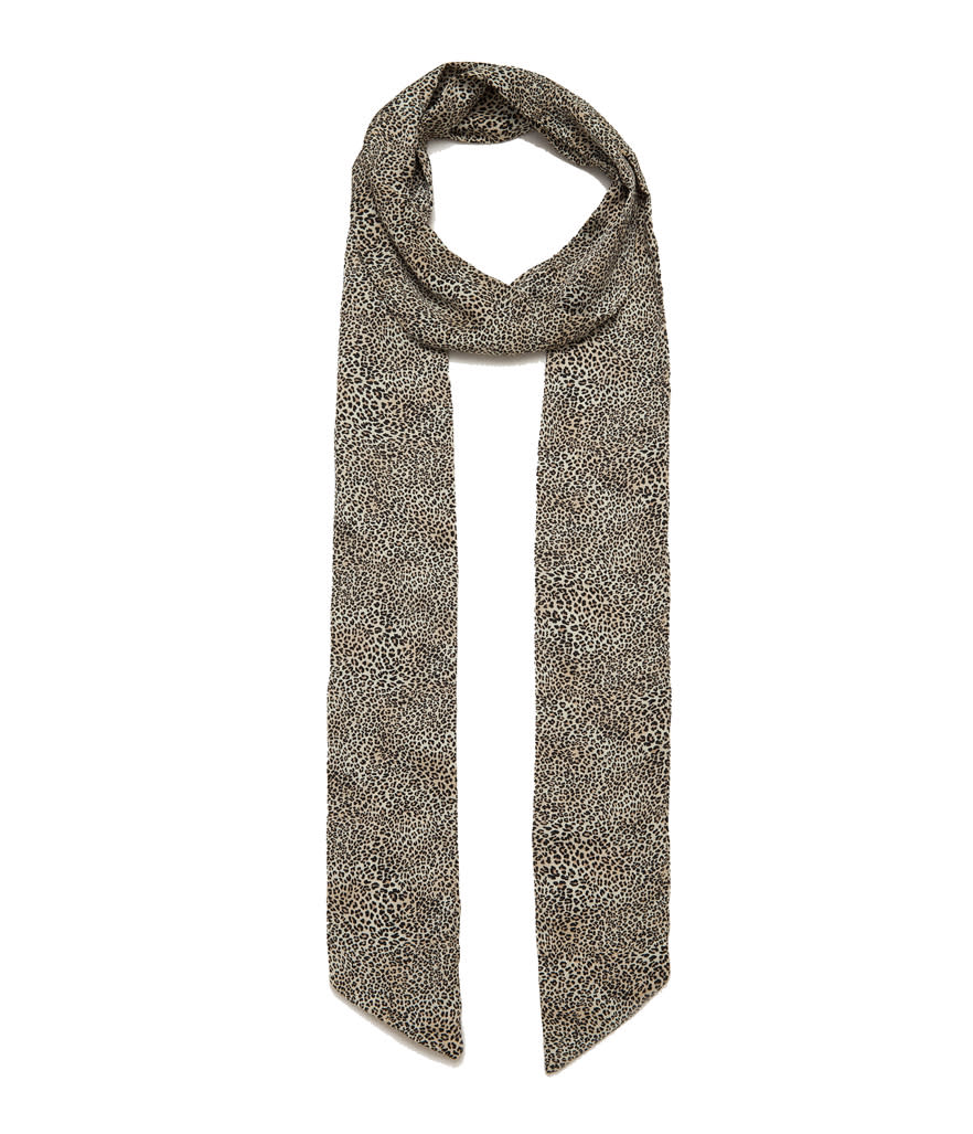 Zara Animal Print Thin Scarf