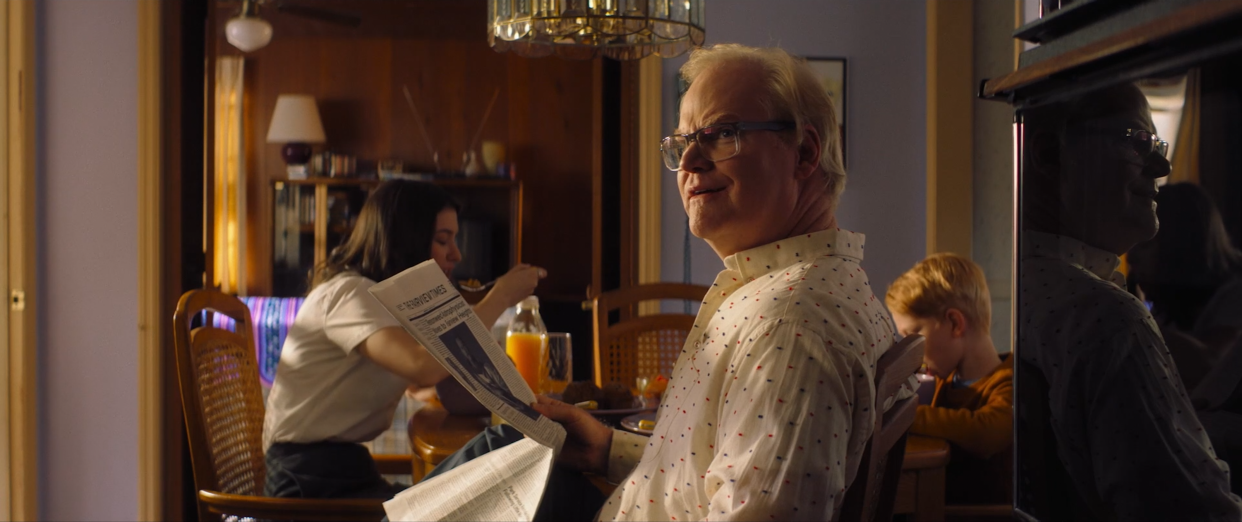 "Linoleum" (Feb. 24, theaters): The sci-fi dramedy stars Jim Gaffigan as the host of a failing children's TV show whose midlife crisis involves strained family ties, a car and a space-era satellite falling from the sky, and his doppelganger moving in next door.