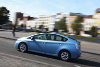 <b>Best Hybrid: <a href="http://autos.yahoo.com/toyota/prius/" data-ylk="slk:2013 Toyota Prius;elm:context_link;itc:0;sec:content-canvas" class="link ">2013 Toyota Prius</a></b><br>There are hybrids that are better to drive and/or have more richly appointed cabins, but the most important attribute of a gasoline-electric car is fuel economy, and no traditional hybrid achieves a better EPA mpg combined figure than the Toyota Prius. The subcompact Prius C matches it, but then it can't match the original's generous passenger and cargo space. Actually, no other hybrid car can, as competitors like the Ford C-Max and Honda Civic hybrids are just conventional vehicles filled with and consequently compromised by batteries. Not only is the Prius' backseat big enough to comfortably accommodate two adults, but its hatchback trunk can fit their luggage, too. No wonder the Prius is becoming so popular with cab companies.