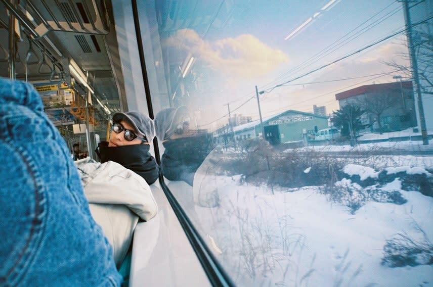 曹佑寧、王淨甜蜜同遊日本！1照片「低調放閃」網笑喊：寧淨的雪