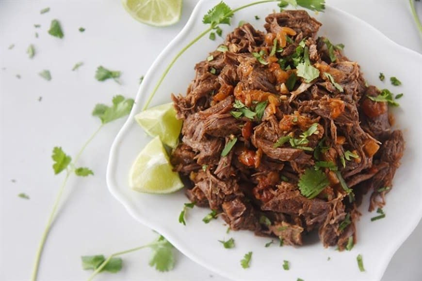 Mexican Shredded Beef from Your Homebased Mom