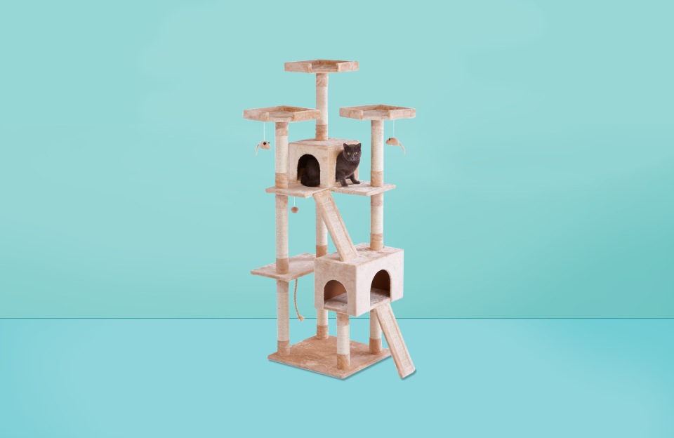 This Llama Cat Tree Will Be Your New Favorite Thing