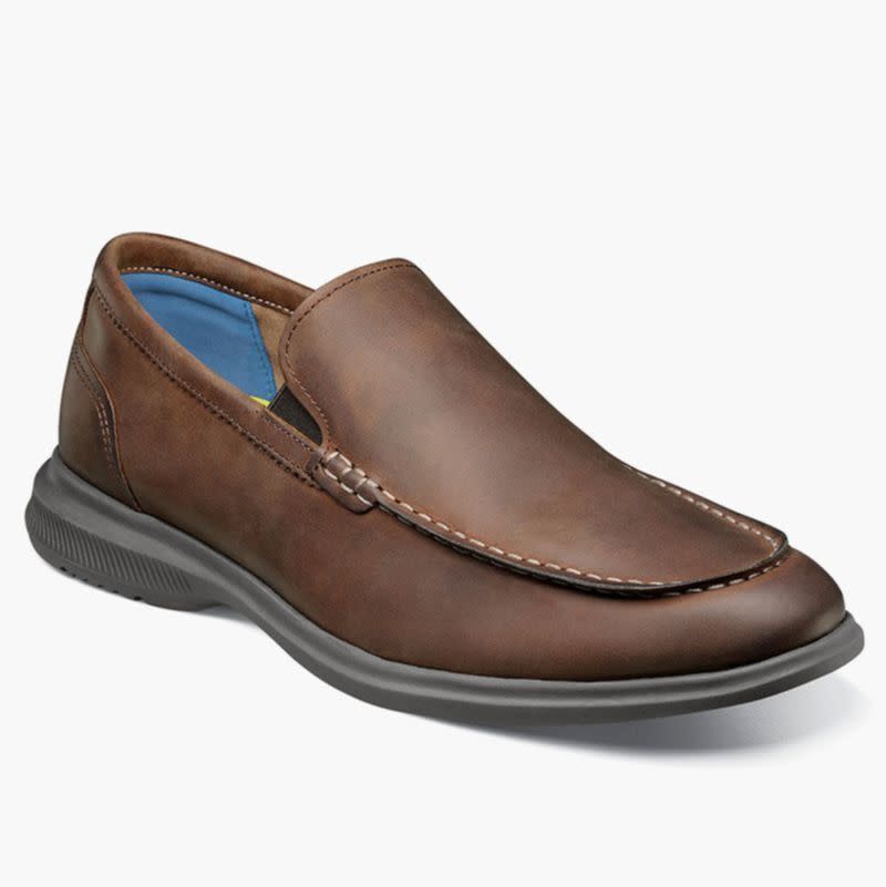 <p><a href="https://go.redirectingat.com?id=74968X1596630&url=https%3A%2F%2Fwww.zappos.com%2Fp%2Fflorsheim-hamptons-moc-toe-venetian-loafer-cognac-smooth%2Fproduct%2F9810308%2Fcolor%2F2865&sref=https%3A%2F%2Fwww.menshealth.com%2Fstyle%2Fg44955279%2Fmost-comfortable-dress-shoes%2F" rel="nofollow noopener" target="_blank" data-ylk="slk:Shop Now;elm:context_link;itc:0;sec:content-canvas" class="link ">Shop Now</a></p><p>Hamptons Moc Toe Venetian Loafer</p><p>zappos.com</p><p>$100.00</p>