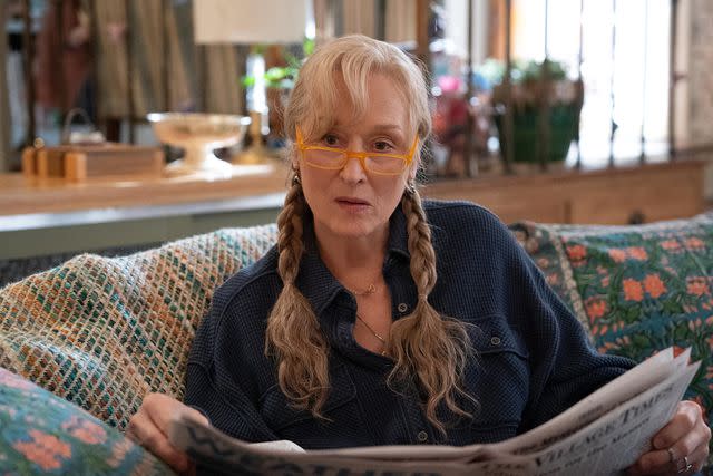 <p>Patrick Harbron/Hulu</p> Meryl Streep on 'Only Murders in the Building'