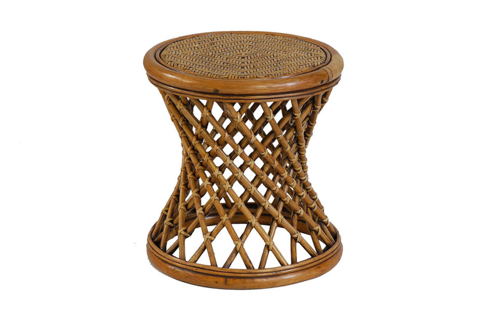 Kombinierfreudiger Rattan-Hocker von korb.outlet, Preis: um 46 Euro (Bild: amazon.de)