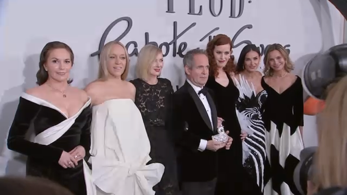 Cast of new FX series 'FEUD: Capote Vs. The Swans' hit the town for ...