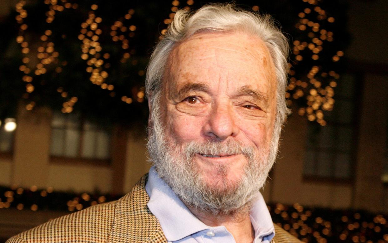 Stephen Sondheim in California in 2007 - Fred Prouser/REUTERS