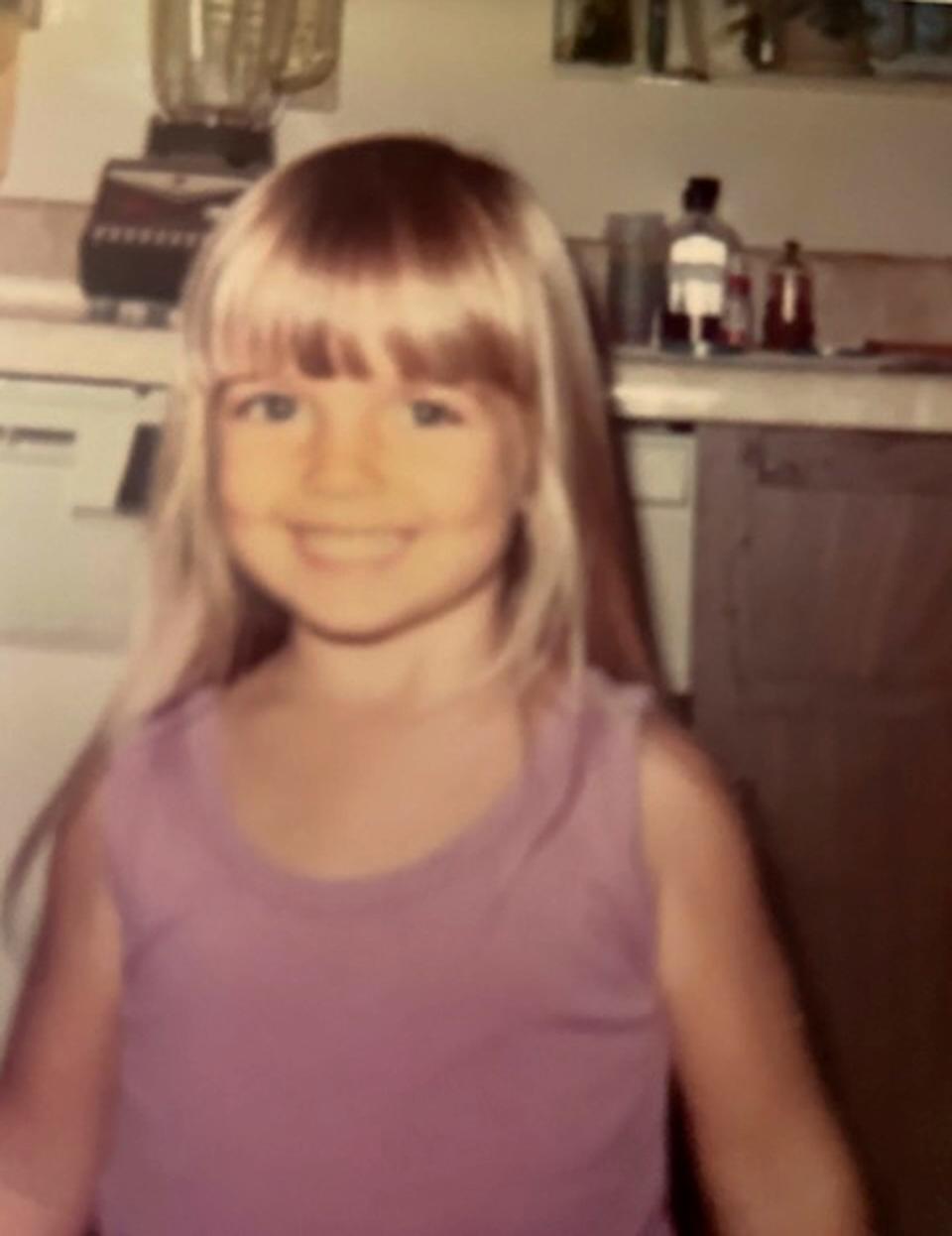 Lori Farmer is shown in a photo provided by her family. Lori, 8, of Tulsa, was one of three Girl Scouts murdered in June 1977 while attending sleepaway camp at Camp Scott near Locus Grove.