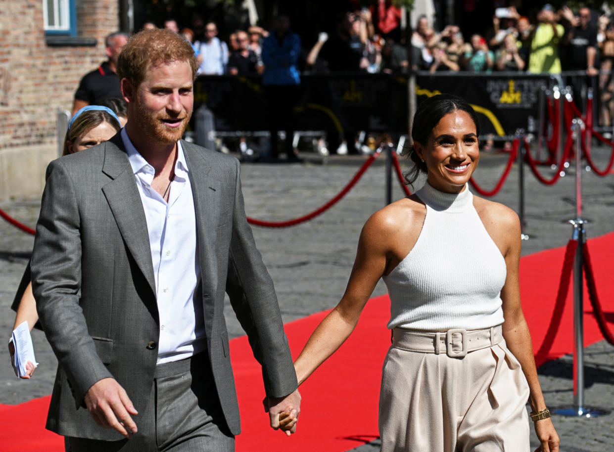 Harry y Meghan. REUTERS/Benjamin Westhoff