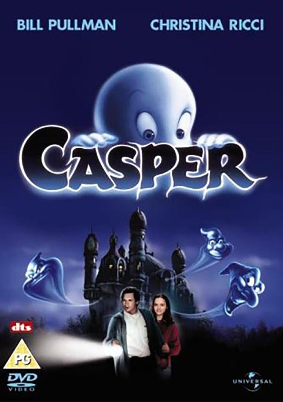 <p>Casper the friendly ghost helps a man and his daughter track down the ghost of the man's wife. In the process, Casper falls in love with the daughter and tries to bring himself back to life.</p><p><a rel="nofollow noopener" href="https://www.amazon.com/Casper-Christina-Ricci/dp/B00N8MC3U2/" target="_blank" data-ylk="slk:STREAM NOW;elm:context_link;itc:0;sec:content-canvas" class="link ">STREAM NOW</a><br></p>