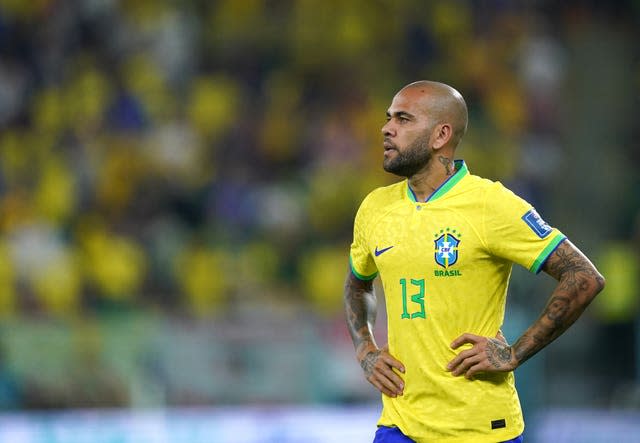 Former Brazil and Barcelona defender Dani Alves 