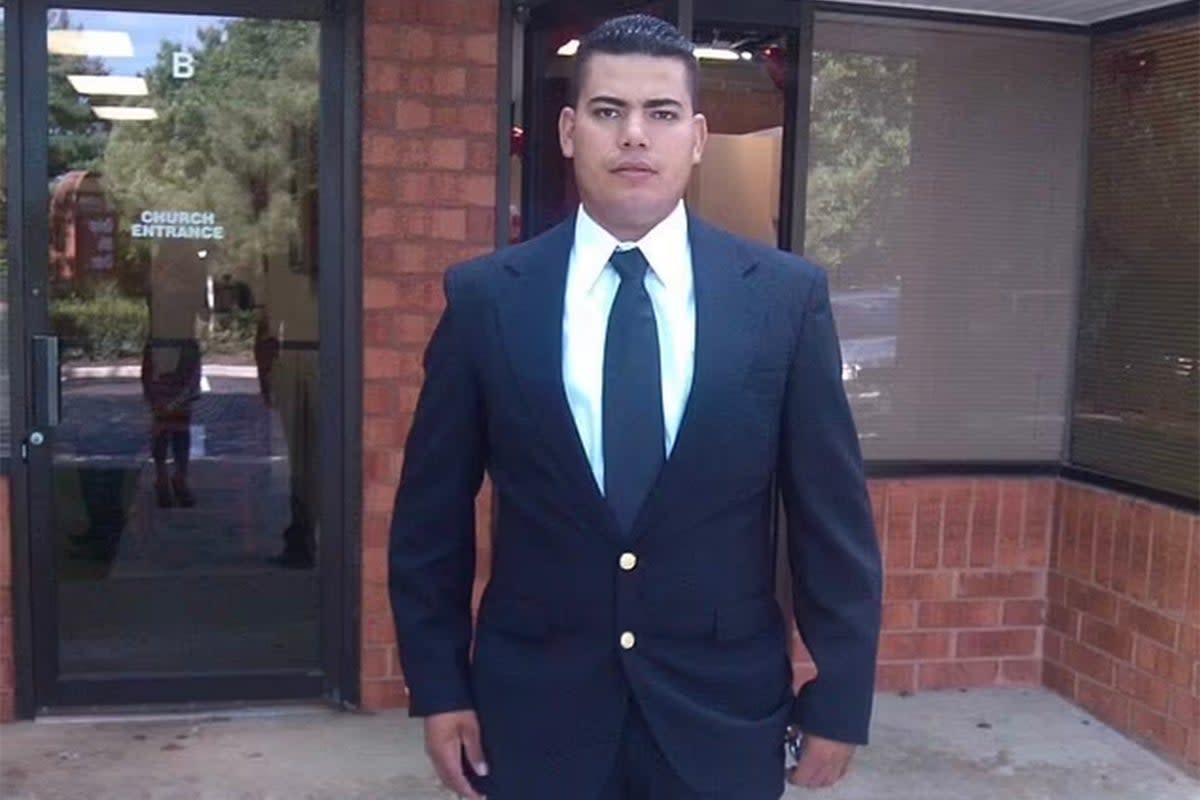 Maynor Suazo Sandoval was one of the workers killed in the collapse (Supplied)