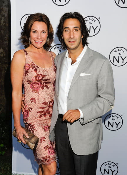 Luann de Lesseps and Jacques Azoulay