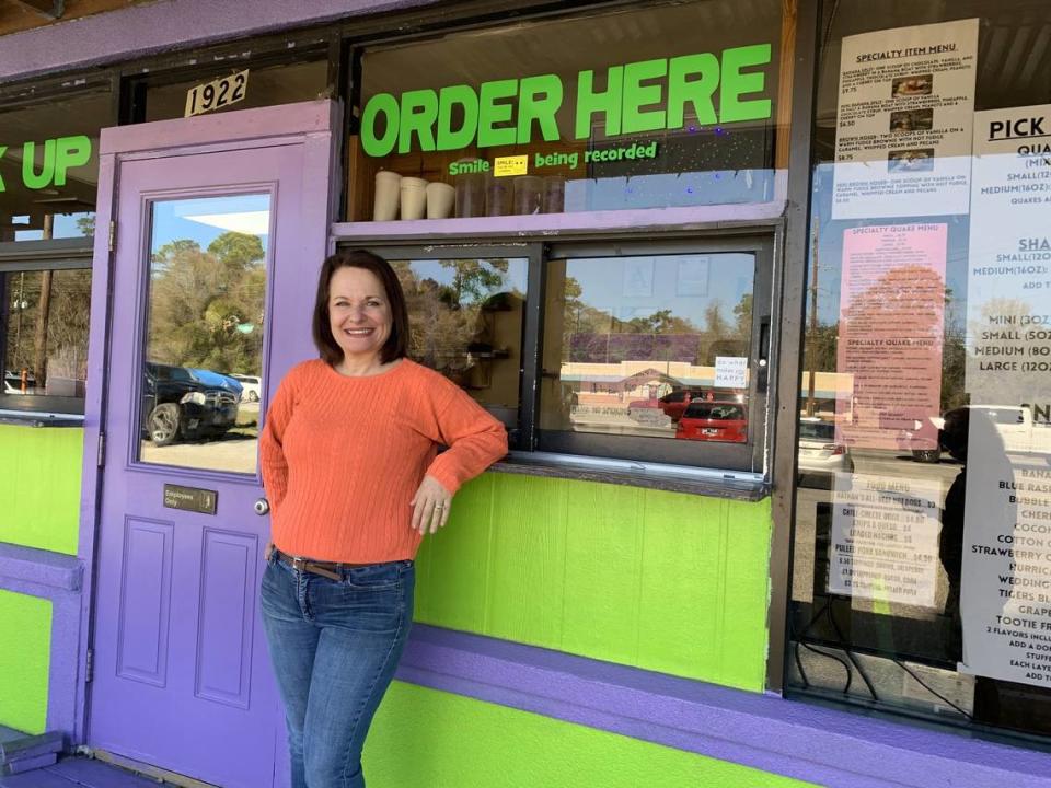 Marie Garbin, owner of Quakes in Ocean Springs, improves her business every year. She’s got a really big goal for this year.